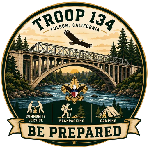Troop 134 logo